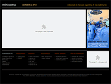Tablet Screenshot of minicomp.com.ar